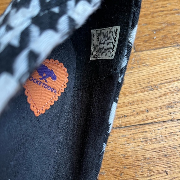 Rocket Dog women’s shoe black and white houndstooth pattern - Picture 6 of 6